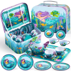 Kid Tea Set Mermaid Tea Party Set