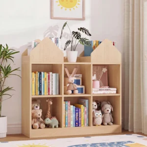 Storage Organizer With Racks & Cubbies