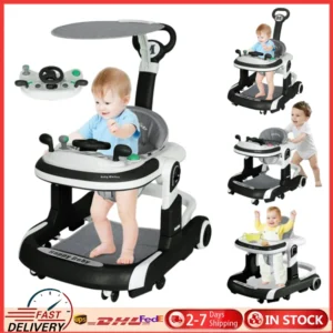 4 in 1 Baby Walker Toddler Baby Push