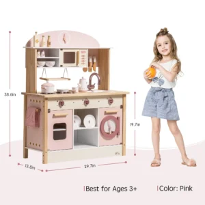 Wooden Kitchen for Kids play set