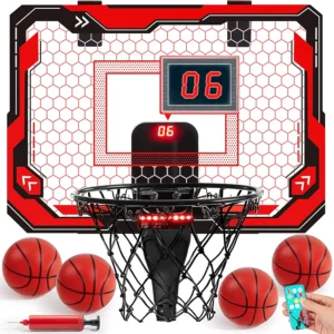 Mini Indoor Basketball Hoop Light Up