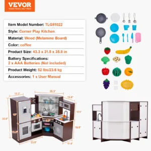 Play Kitchen Toys Set for Children