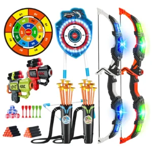 Night-Light Bow Arrow Archery Stand