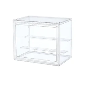 Display Box Plastic Stackable Dustproof Storage